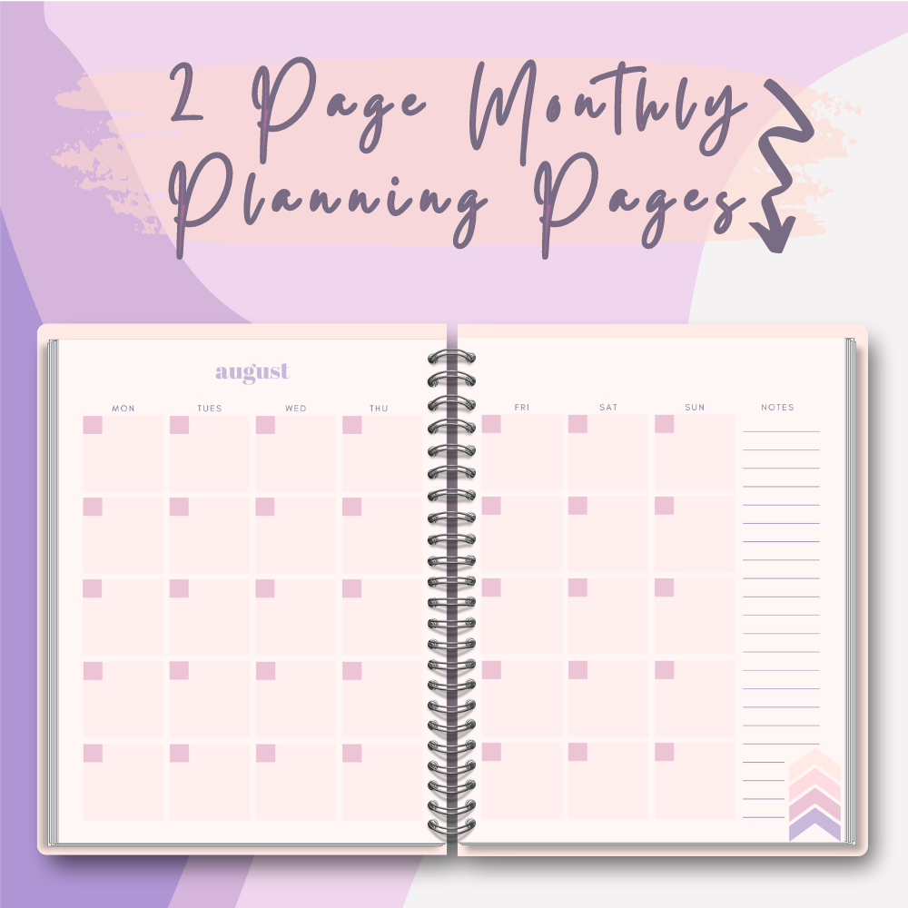 Busy Mom Planner with Matching Wall Calendar