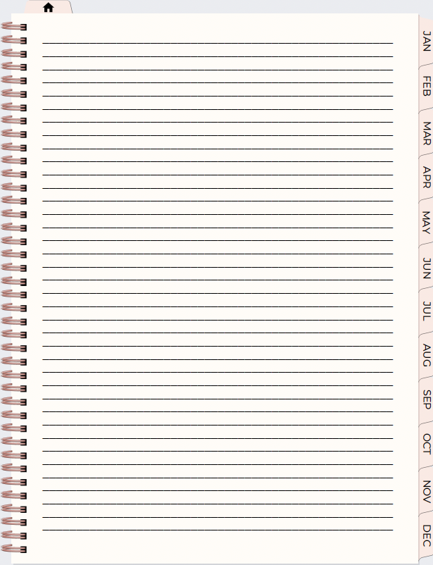 Pink Lace Hyperlinked Planner