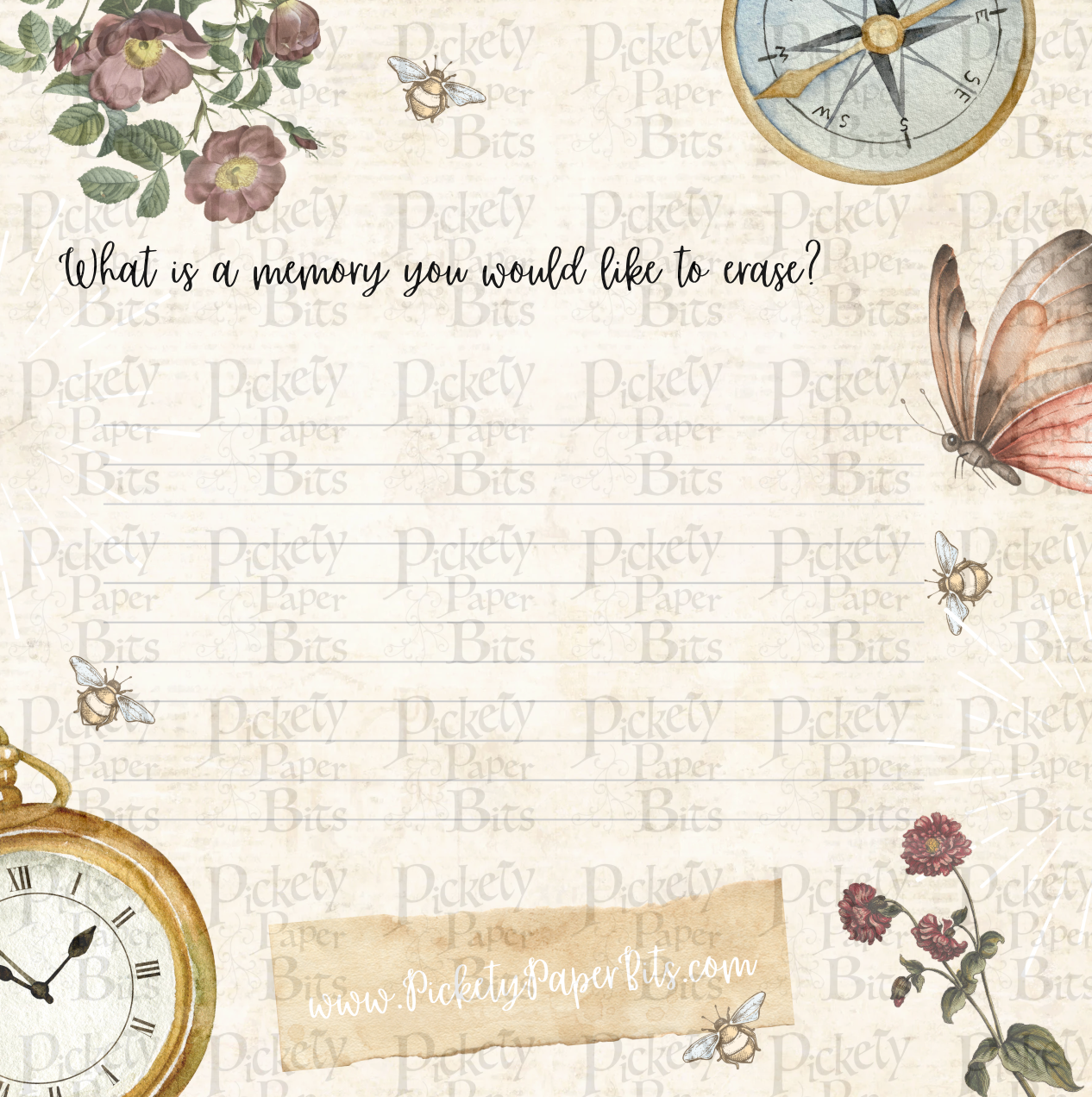 Journal Writing Prompts: 28 Ready-To-Print Cards