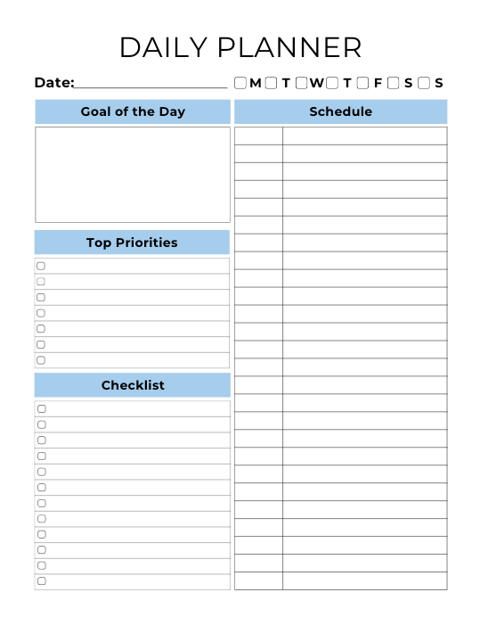 Smart & Simple Digital Student Planner