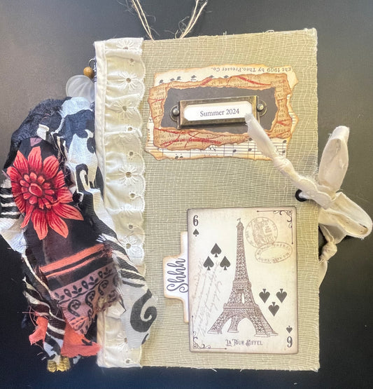 Handmade Journal - Paris, France Theme