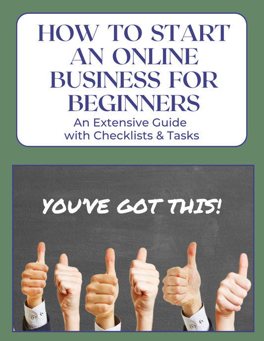 How to Start an Online Business For Beginners eBook