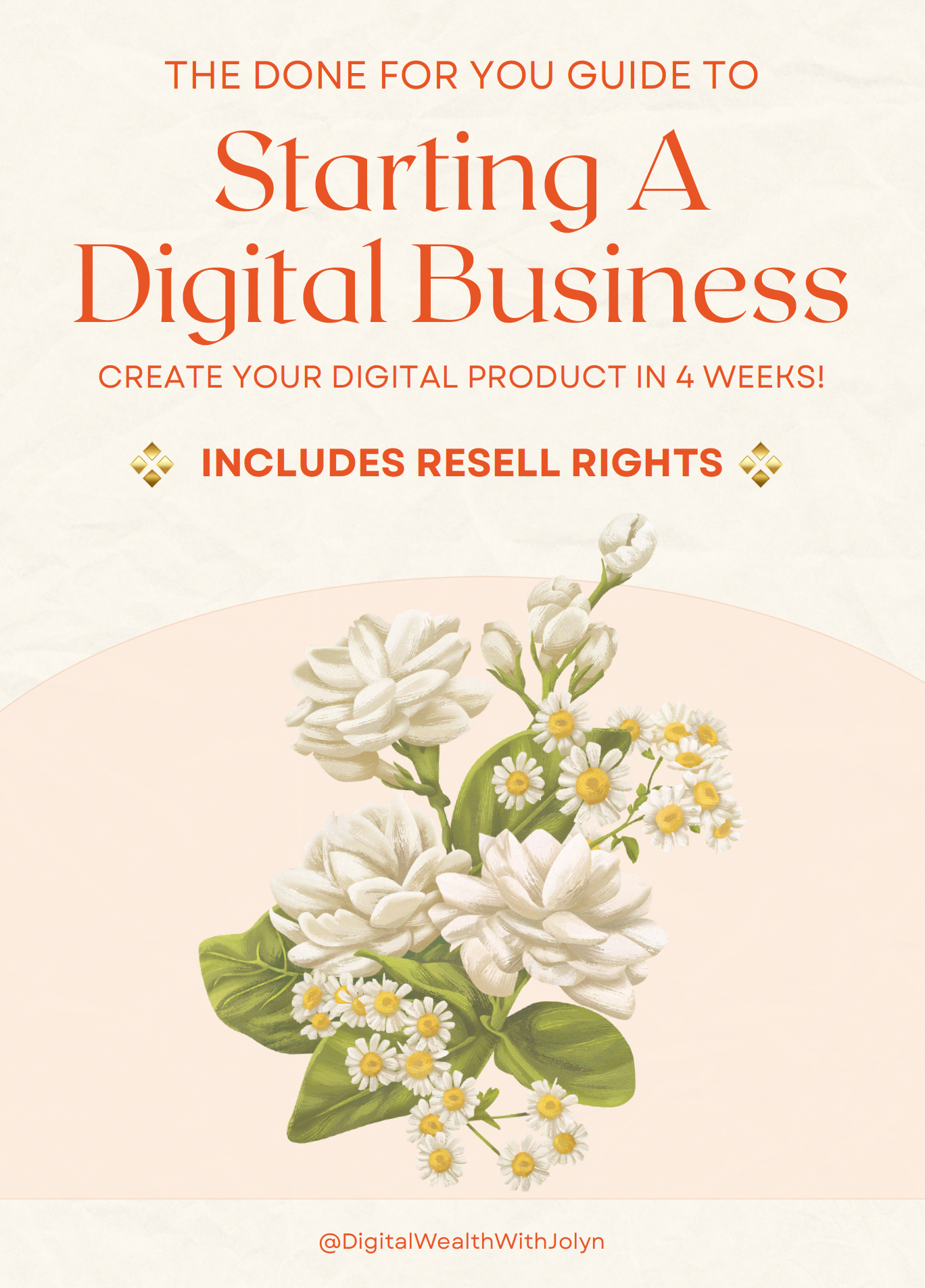 Starting A Digital Business: Create A Digital Product in 4 Weeks!