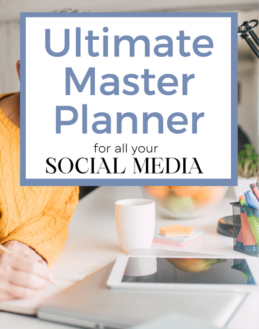 Ultimate Master Planner for all your Social Media